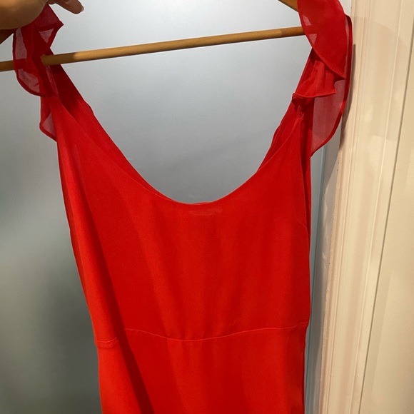 Flowy Red Dress - Picture 1 of 3